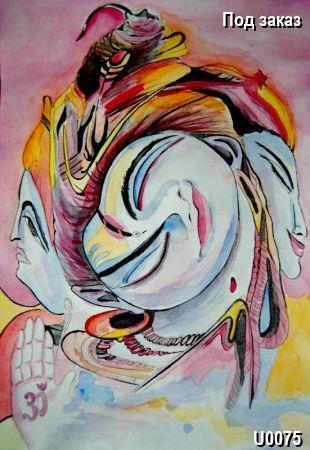 Антикварная картина Индийские мотивы, тематика Religion and Philosophy, стиль Symbolism. Галерея Шедевр Антикварная картина Индийские мотивы, тематика Religion and Philosophy, стиль Symbolism. Галерея Шедевр