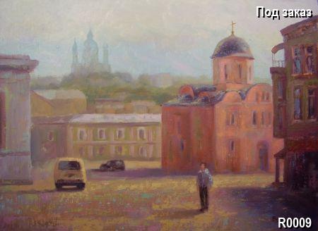 Антикварная картина Киев. Старый Подол, тематика Пейзаж, стиль Импрессионизм. Галерея Шедевр Антикварная картина Киев. Старый Подол, тематика Пейзаж, стиль Импрессионизм. Галерея Шедевр