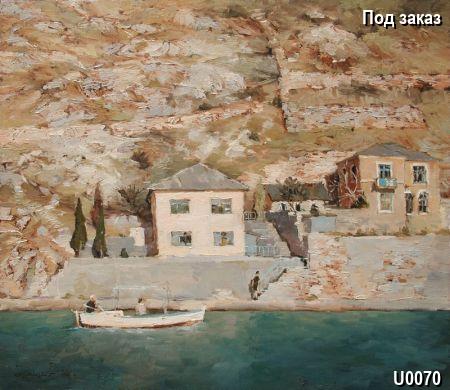 Антикварная картина У воды. Галерея Шедевр Антикварная картина У воды. Галерея Шедевр