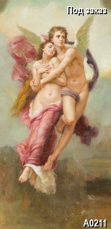 ������� Cupid takes Psyche, ����� Rococo, �������� Storyline composition