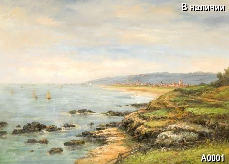 ������� Gently sloping beach, ����� Impressionism, �������� Landscape
