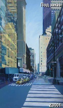 ������� Mirrored skyscraper, ����� Modernism, �������� City Landscape