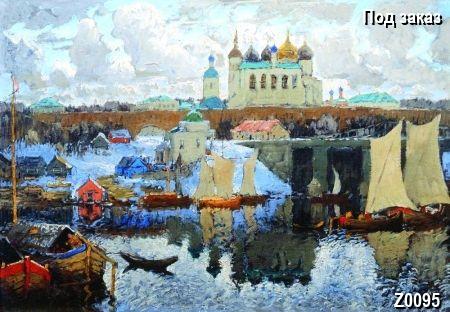 ������� Port of the old city, ����� Romantic, �������� Marinizm (sea)