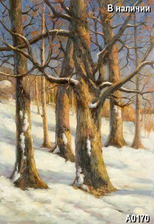�������  Snow on the trees, ����� Realism, �������� Landscape