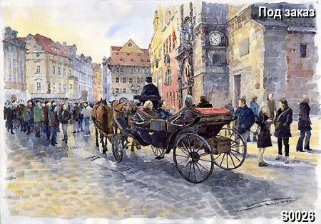 ������� Prague Old Town, ����� ��������, �������� City Landscape