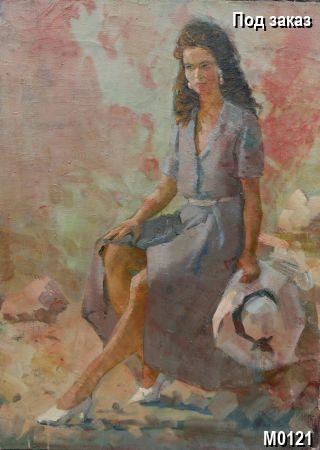����������� ������� ������� �� ������, �������� Portrait (people), ����� Impressionism. ������� ������