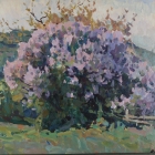 Author �.��������, theme Landscape, style Socrealism