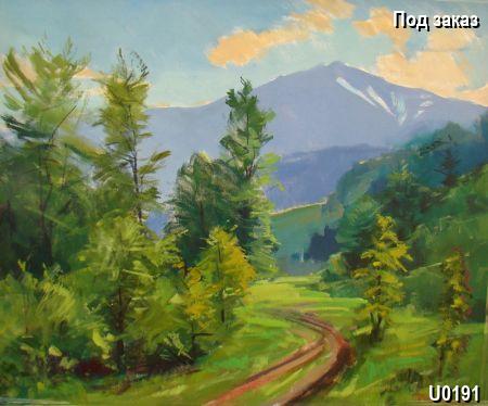����������� ������� ����� �� ��������, �������� Landscape, ����� Impressionism. ������� ������